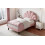 (3ft Single, Pink) Double Upholstered Velvet Bed 10