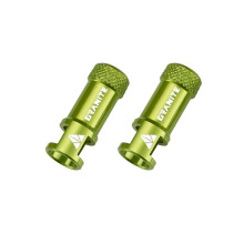 Tappo valvola per nipplo Granite Juicy con funzione di rimozione del nucleo valvola, facile da usare, coprivalvola per pneumatici per bici, copri