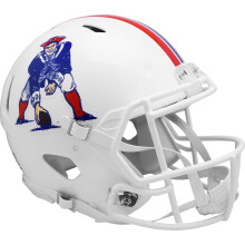 Casco de f tbol americano mini Revolution Speed de los Patriots (1982 a 1989)
