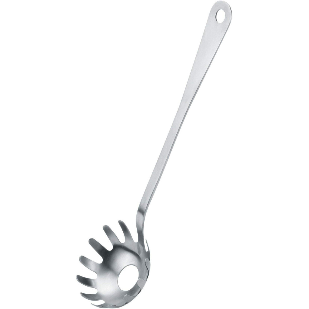 Alessi Knifeforkspoon Spaghetti Serving Fork, Polished, (AJM19/57 L)