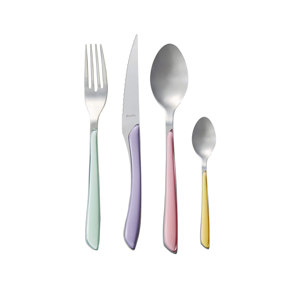 Amefa ECLAT Pastels 16 Piece Cutlery Set