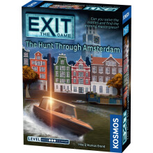 Thames & Kosmos EXIT - The Hunt Through Amsterdam, Escape Room Card Game, Board Games for Family Night, Ideal for Adults and Kids, For 1 to 4 Players,