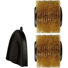 Einhell ULTRA Brush (195mm Wide, Steel Surface Brush Accessory, Suitable For Stone & Concrete) - Compatible With Einhell PICOBELLA 18/215 Cordless