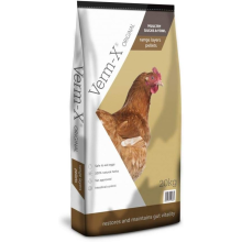 Copdock Mill Range Layers Pellets with Verm-X Chicken Feed 20kg - Premium Quality Complete Feed for Poultry - 100% Natu