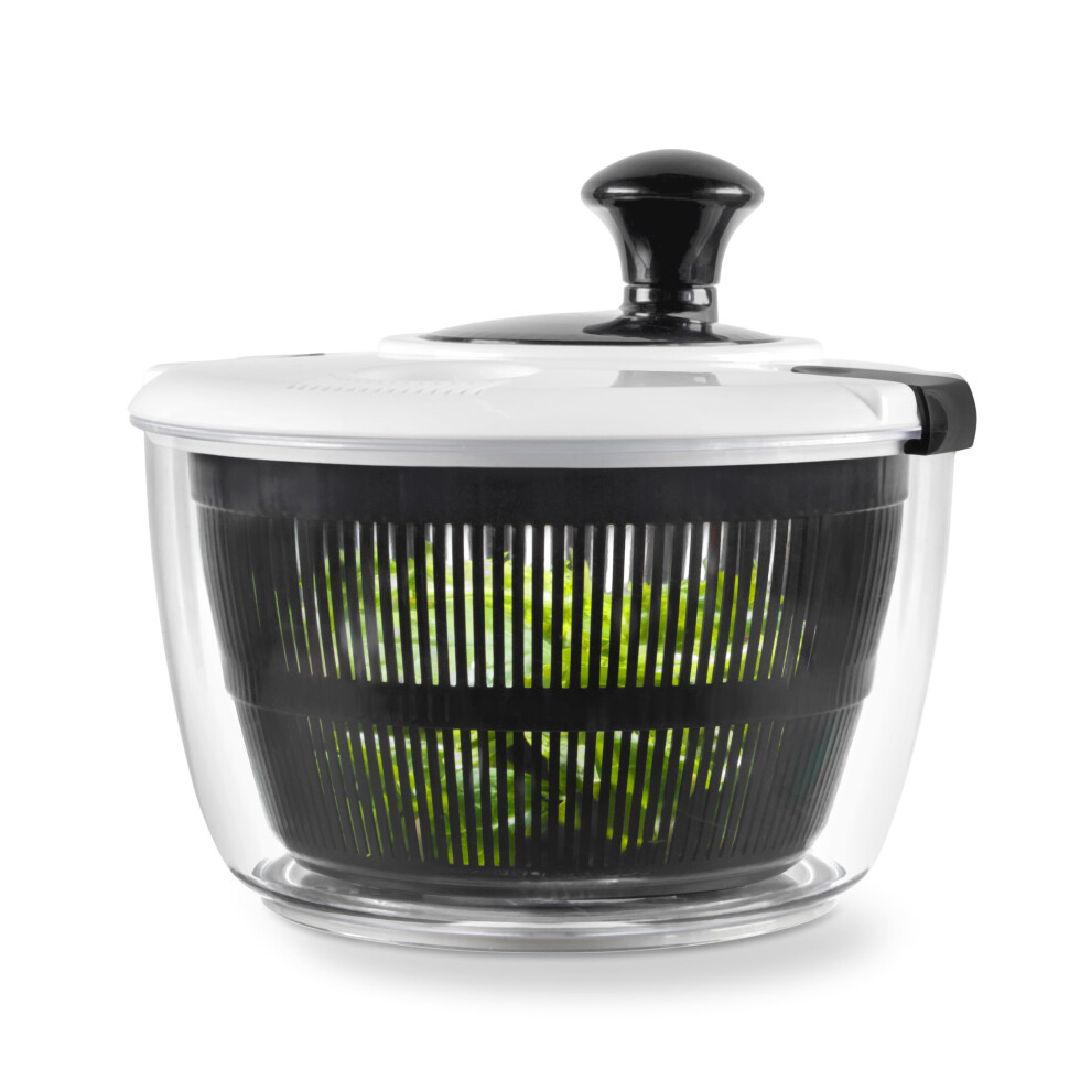 Salter BW12003EU7 Salad Spinner ? 3.5 Litre, Wash, Dry, Serve, Salad Prep, Lettuce Dryer, Easy Use, Non-Slip Base, Add Salad Dressing, Dual Purpose