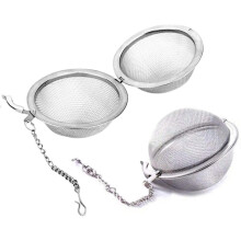2 Pack Tea Strainer Infuser Ball Stainless Steel (2 Tea Balls)