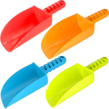 Loaybhok Beach Shovel Toys For Kids: Heavy Duty Plastic Sand Shovels Tools til småbørn - 4 Pack Outdoor Digging Sandbox Toys sæt