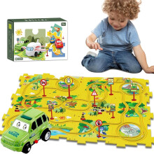 25pcs Puzzle Racer Track dla dzieci