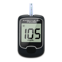 (1x Blodglukosmätare) EXACTIVE EQ IMPULSE Hemblodglukosmätare Digital diabetesmätare Testremsor för blodsockermätning lancetter