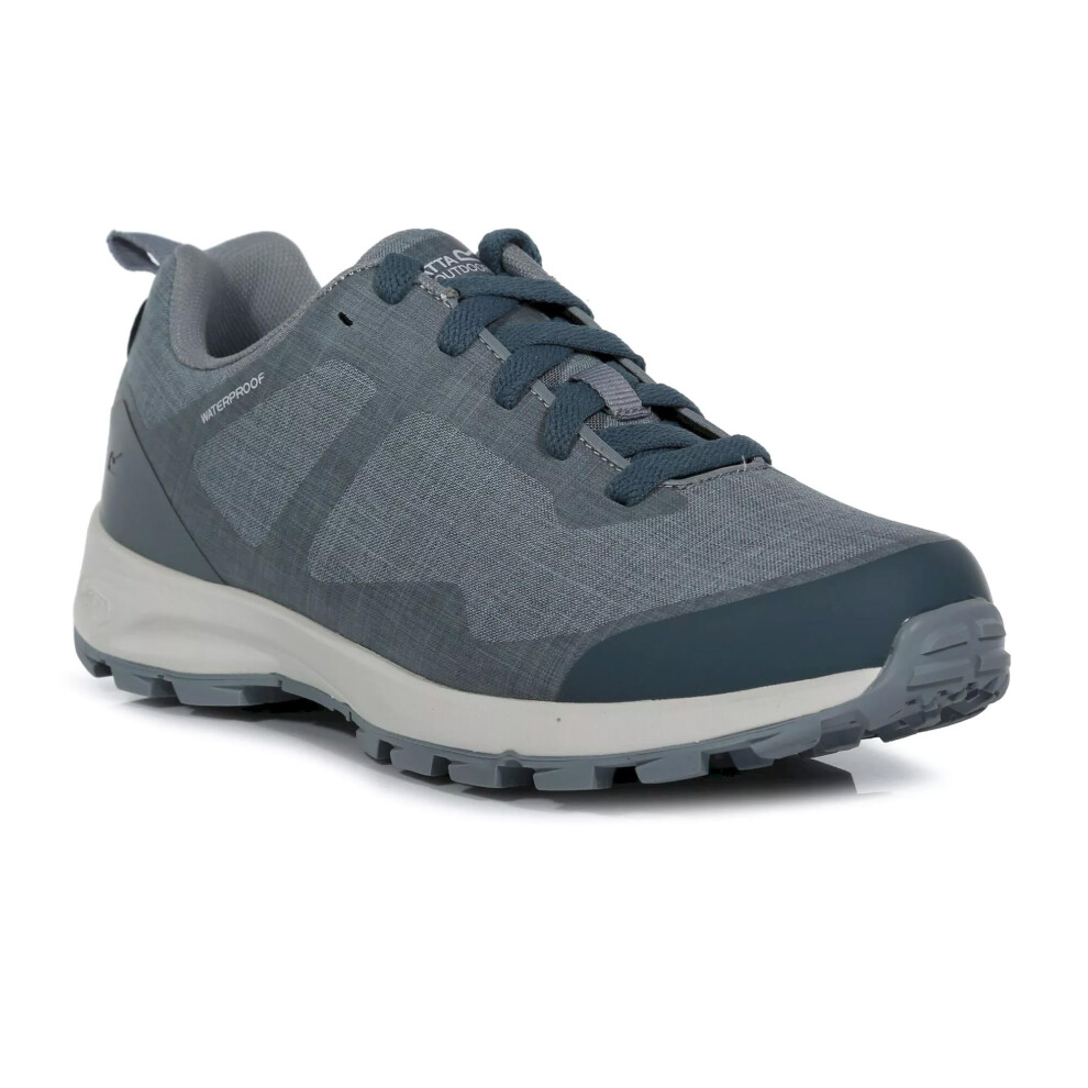 (4 UK, Alloy/White) Regatta Womens/Ladies Samaris Life Walking Trainers