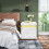 ELFORDSON ELFORDSON Bedside Table RGB LED Nightstand 2 Drawers 4 Side High Gloss White 10