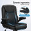 ELFORDSON ELFORDSON Massage Office Chair Executive Computer PU Leather Black 3