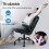 ELFORDSON ELFORDSON Massage Office Chair Executive Computer PU Leather Black 6