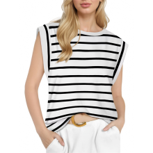 Women'S Cap Sleeve Tops for Women Summer Top Basic Tee Shirts Casual Tank Loose Fit