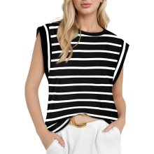 Women'S Cap Sleeve Tops for Women Summer Top Basic Tee Shirts Casual Tank Loose Fit