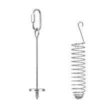 Supporto per mangiatoie per farfalle appendibile per giardino, cortile C