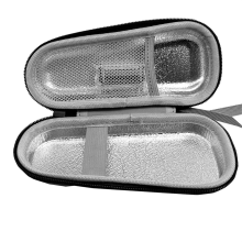 Shaver Storage Box Waterproof EVA Travel Case with Mesh Pocket