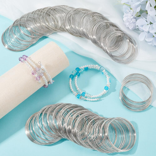 500 Loops Beading Jewelry Wire 22 Gauge 1