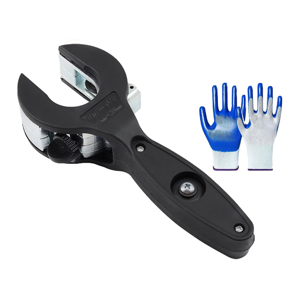 Ratcheting Tubing Cutter, 2 In 1 Close Quarters Tube Compact Cutter 4852041499314