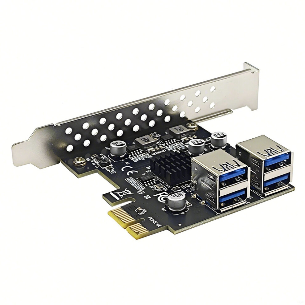 Usb3.2 Gen1 5Gbps Pci Express Pcie Usb3.0 Hub Adapter Controller Card 4852041429564