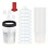 Κύπελλο Βαφής μίας χρήσης 600ml με Βύσμα 16Χ1,5 ΜΜ Εσωτερικό 1