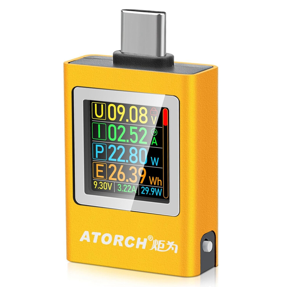 Atorch Usb C Tester Power Meter,B 4852041498232