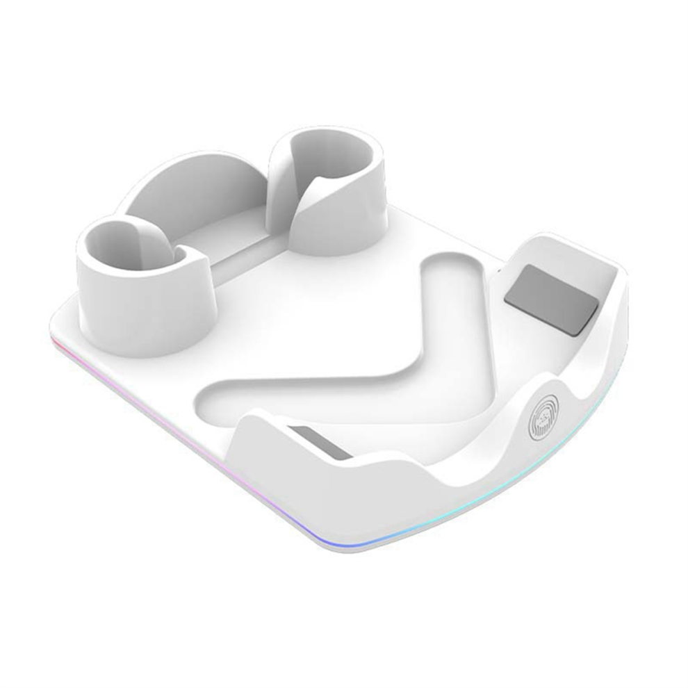 For 3S Vr Helmet Charging Base Handle Contact Seat White 4852041476285