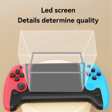Draagbare videogameconsole 500 in 1 3,5 inch Retro Arcade Rood Blauw