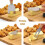 Σετ μπαμπού Cheese Board Εξοπλισμένο με στρογγυλές ξύλινες σανίδες για πικνίκ 5