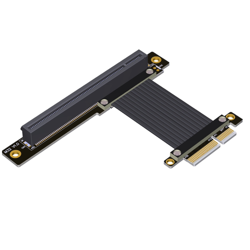 Pci-E 4.0 X4 To X16 Riser Cable Pci Express Graphics Card A 4852041464374