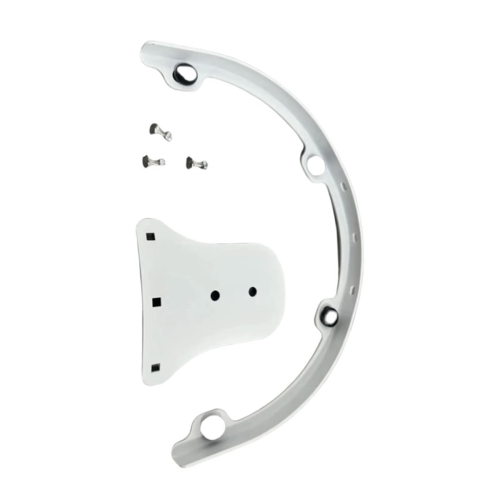 Supporto per batteria, 10 pollici, argento 1