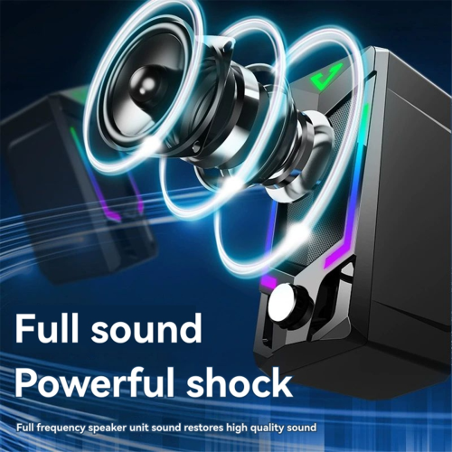 Ηχείο υπολογιστή Bluetooth RGB, Ηχείο επιτραπέζιου υπολογιστή 2