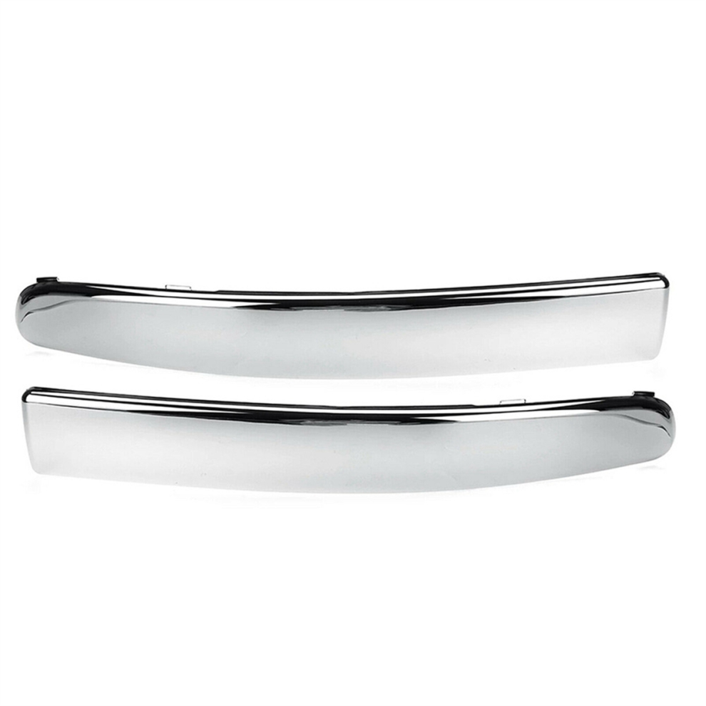 4Pcs Front Bumper Trim Protective Molding Chrome Strips For 4852900825407