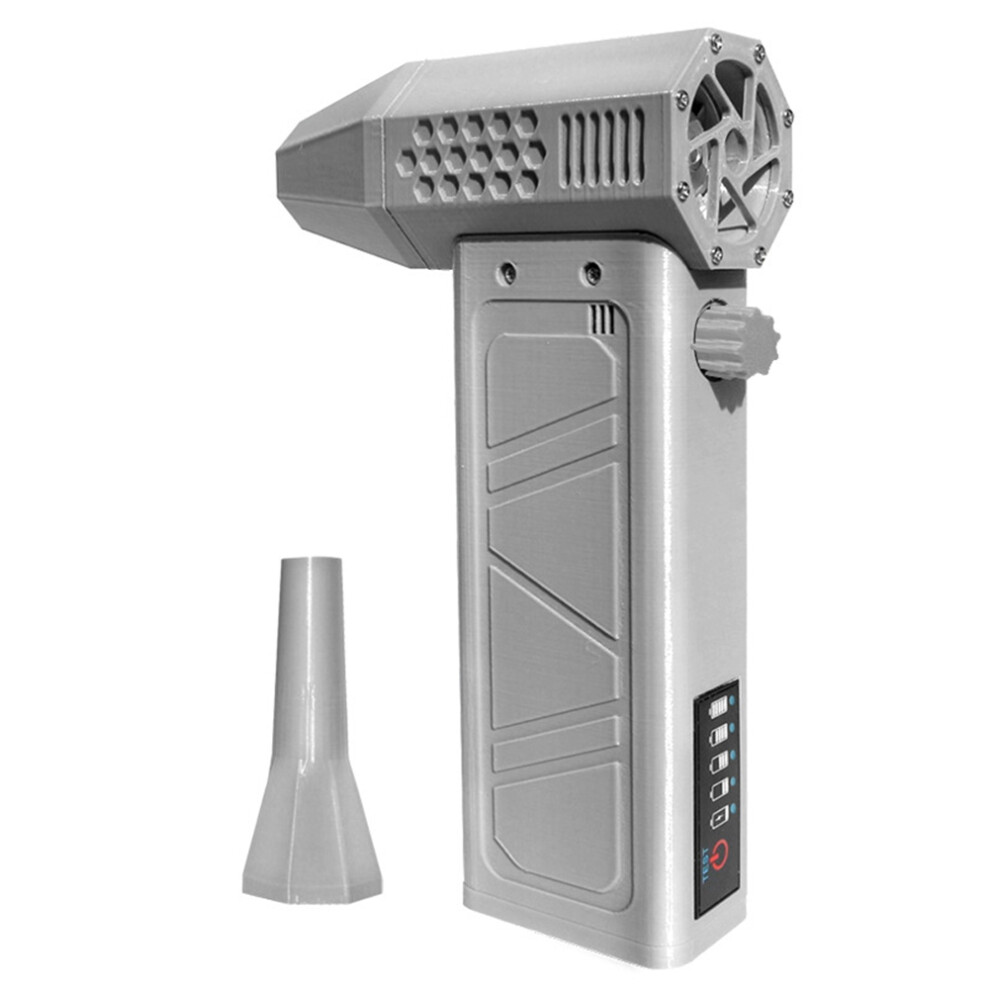 Blower Turbo Jet Fan 140,000Rpm Power Display,Violent Blower Gray 4852900841810