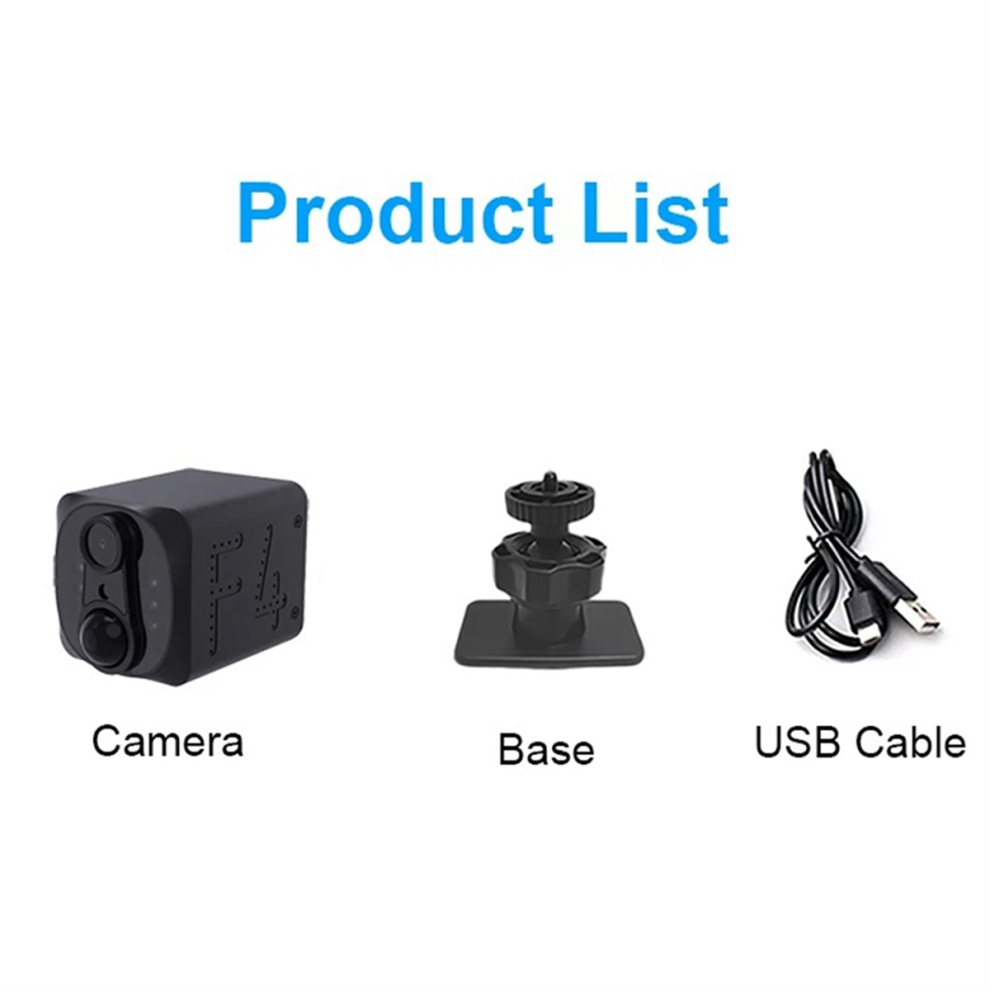 Caméra de sécurité sans fil WD22 4MP avec alarme PIR et audio bidirectionnel