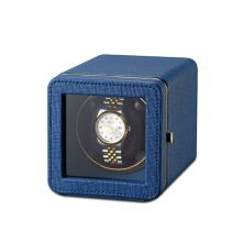 Vertical Winder Watch Box Automatic Rotator Single Watch Winders B