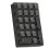 Μηχανικό πληκτρολόγιο Bluetooth K21 Number Pad RGB 21 Keys Μαύρο 1