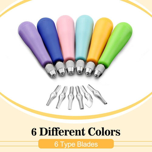 Linoleum Knife Set Engraving Tool Assortment Linocut Tool 1