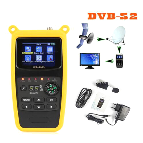 WS-6933 FTA C&KU Band Digital Meter EU Plug 1