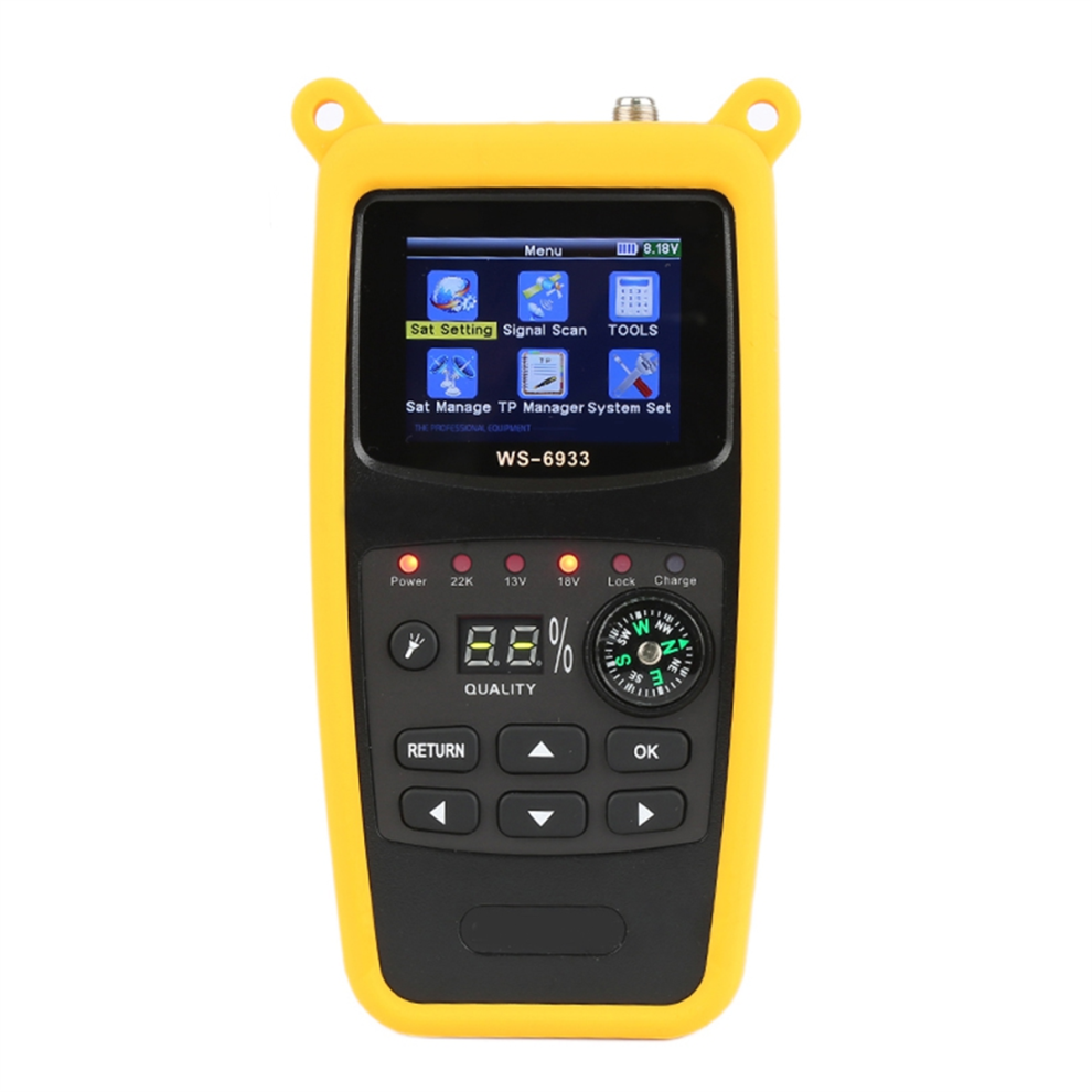 Ws-6933 Fta C&Ku Band Digital Meter Eu Plug 4852041414782