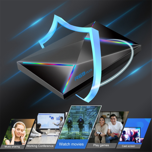 Voor Android14 R69 Plus Tv Box Smart Octa-Core EU-PLUG 1