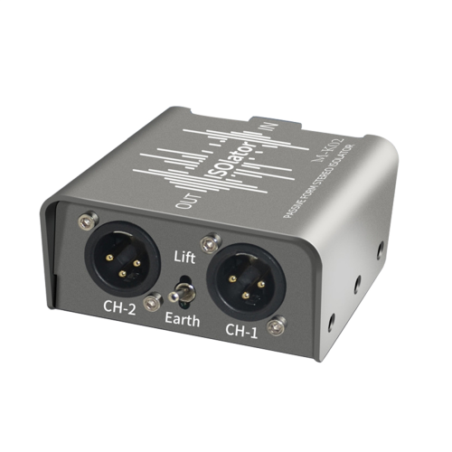 2-Wege-XLR-Audio-Glasfaser-Extender-Transceiver