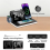Wireless Charging Station 7 in 1 Fast Charger Stand with Clock 5