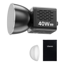 Luz de vídeo LED profissional de 40 W com temperatura de cor dupla 2500 K-6500 K