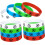 12 pezzi Braccialetti da calcio Braccialetti da polso Bracciale da calcio 1