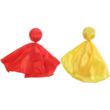 Set di bandierine per arbitri e guardalinee, bandierine per penalità, rosso-arancio, per feste di partite di calcio