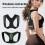 (Black purple, S) Posture Corrector Unisex Adjustable For Clavicle Support 2