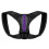 (Black purple, S) Posture Corrector Unisex Adjustable For Clavicle Support 10