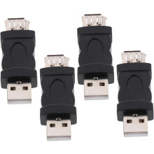 Confezione da 4 adattatori da 1394 a USB 6 per stampante USB, disco rigido digitale, senza driver, in lega di zinco ABS, facile da usare
