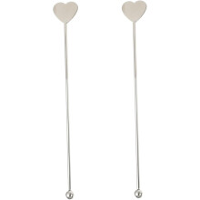 Set di 2 bastoncini per mescolare in acciaio inossidabile, per mescolare bevande e cocktail.